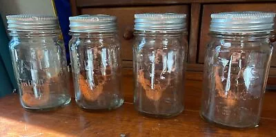 VINTAGE ATLAS Strong Shoulder Mason Pint Jar With Lid. • $8