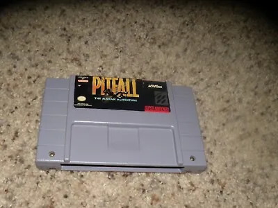 Pitfall The Mayan Adventure SNES Super Nintendo Game  • $6.49