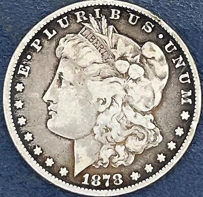 1878 Morgan Silver Dollar Nicely Circulated 0422-2 • $0.99