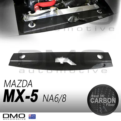 Mazda MX-5 Miata NA 89-98 OKAMI Aero Racing Radiator Cooling Panel Carbon Fiber • $171.55