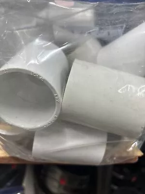 1-1/2” Coupling Schedule 40 PVC D-2466 NOS Lot Of 3 • $4