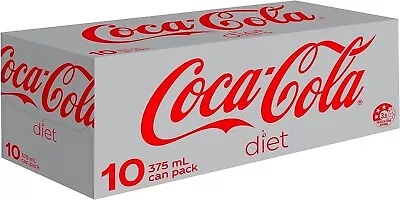 Brand New Coca-Cola Diet Soft Drink Multipack Cans 10 X 375mL (Pack Of 2) AU • $39.99