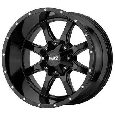 4ea 18x10  Moto Metal Wheels MO970 Gloss Black W Milled Lip Off Road Rims(S42) • $948