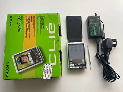 Sony Clie PEG-SJ22 Handheld PDA Personal Entertainment Organiser. BOXED. In LNC • £135