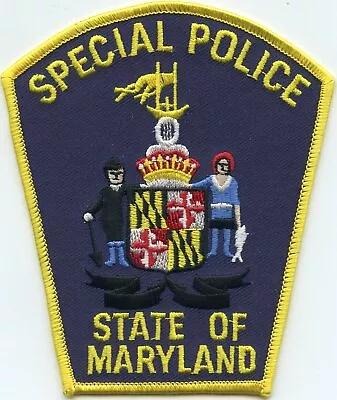 Maryland Md State Special Police Patch • $9.99