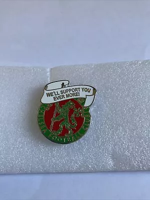 Chelsea Fc “ We’ll Support  You Ever More “enamel Pin Badge • £4.50