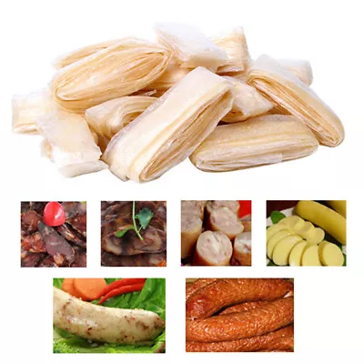 $6.80 • Buy 8m*45mm Edible Sausage Casings Skins Packaging Pork Intestine Sausage TubesBD$9