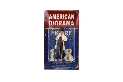 Race Day 2 1:18 Scale American Diorama Figurine Figure II Man Guy Male W Coat 4  • $8.59