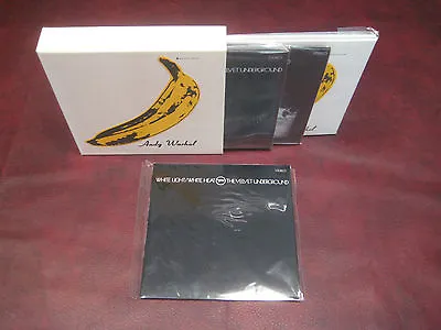 Velvet Underground Nico Japan Verified Replica Banana Peel Jacket 3 Obi Cds Box • $319.99