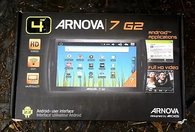 £12 • Buy Arnova 7 G2 4GB Tablet With Box Etc UNTESTED For Spares Or Repair