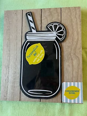 Chalkboard Sign Wooden Easel Chalk Stand - Lemonade Party Theme 10 X8  • $5.99