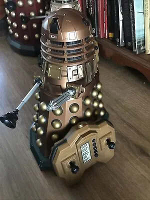 Remote Controlled Darlek 12 Inch Working Fine But Eye And Lights Missing • £43