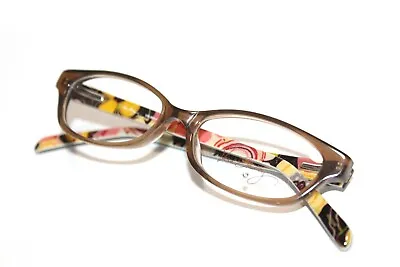 Vera Bradley Vb Maya Buttercup Bcp Brown Authentic Eyeglasses Rx Kids 45-14-130 • $22.72