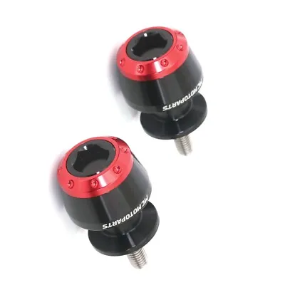 Red ATOM Rear Swingarm Spools 8mm For GSX-S750 GSX-S1000 F 18 19 20 21 22 23 • $34.48