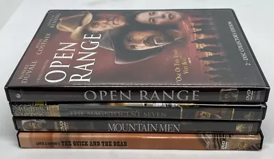 Lot Of 4 Western Movies (DVD) • $2.99