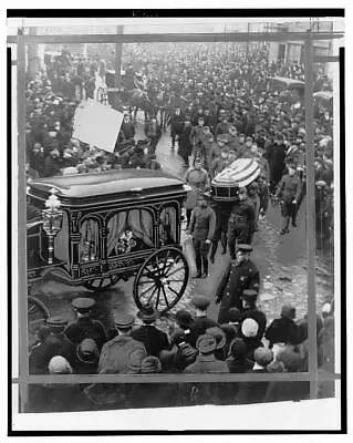 Photo:Funeral ProcessionMonk Eastman1920horse-drawn Hearse • $9.99