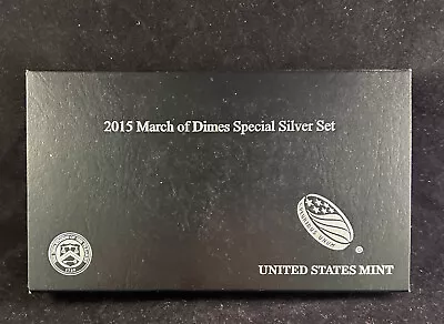 2015 March Of Dimes Special Silver Set Commemorative Empty Box NO COIN • $4.99