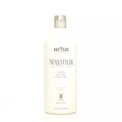 NEXXUS Alcohol Free Nexxstyler Sheer Volume Spray Gel 33.8 Oz • $49.95