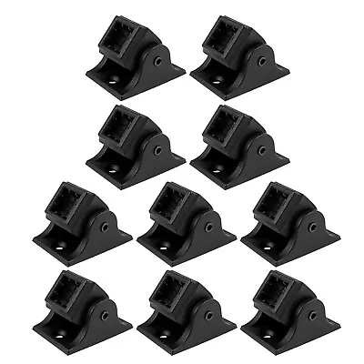 10 Pcs For 1/2  Square Iron Balusters Stairs Baluster Swivel Shoes W/ Screws • $19.96