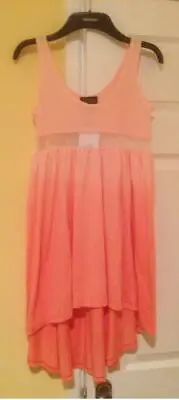 £19.99 • Buy Bnwt Topshop Pink Dip Dye Panel Dress - Uk 8 / Eu 36 / Us 4 Rrp £29 Summer 2016