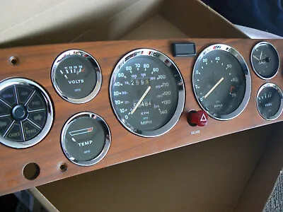 Triumph Stag Mk2 Dashboard Instruments Wood And Working Clock • $302.12