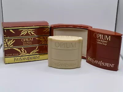 Yves Saint Laurent OPIUM Perfumed Soap In A Case 100g - New Sealed & Boxed • £54.89