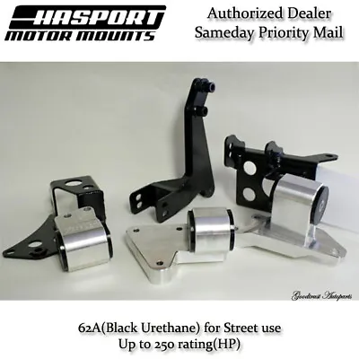 Hasport Mounts Dual Height K-Series K20 K24 Swap Into 96-00 Honda Civic EKK2-62A • $629