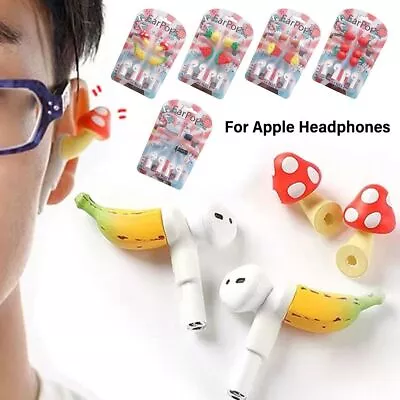 For Apple Airpods Funny Decoration Earphones Decor Case Earphones Decor Cover • $7.93