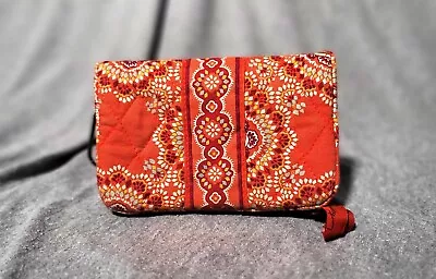 Vera Bradley Wallet Paprika Folklore Retired Design • $4.75