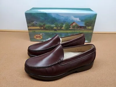 New Mens Sas Venetian Brown Slip On Loafer Shoes 2010-058 Many Sizes Available • $169.99