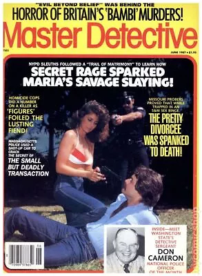 Master Detective Magazine Vol. 112 #3 VG 1987 Stock Image Low Grade • $3