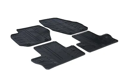 All Weather Rubber Floor Mats (fits 2011-2018 Volvo V60 & S60) 4 Pieces - Black • $99.99