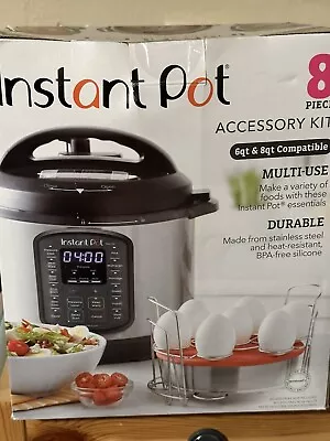 Instant Pot Cooking & Baking 8 Piece Accessory Kit 6 Or 8 Quart Compatible NEW • $25