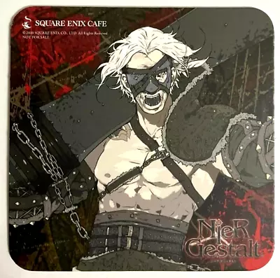 NieR Automata Replicant GESTALT Coaster Adult Nier Square Enix Cafe JP • $31.27