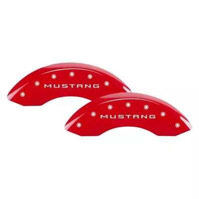 For Ford Mustang 06-09 Caliper Covers Gloss Red Caliper Covers W Mustang / Bar & • $289