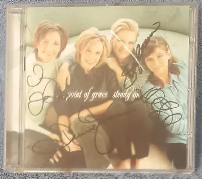 POINT OF GRACE Steady On 1998 CD OOP Autographed WORD Records BUY 2 GET 1 FREE • $9.50