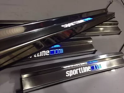 Mercedes W124 Sportline Entry Strips LED NO BRABUS LORINSER AMG  • $266.39