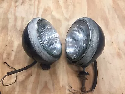 Vintage Guide 90-J Head Lamp Headlights Hot Rat Rod TROG 32 MODEL A 90 J 28 29 • $199.99