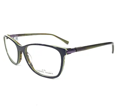 Marius By Morel Eyeglasses Frames 2418M PP031 Brown Green Purple Round 53-15-140 • $89.99