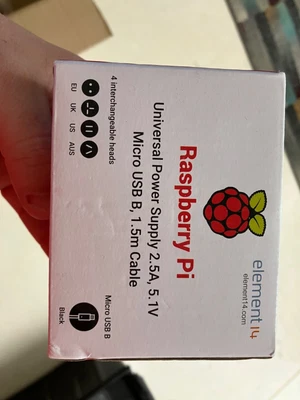 $45 • Buy Official Raspberry Pi 3 B Micro USB Power (BUNDLE BUY 3 X POWERS)