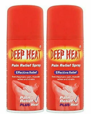 £11.99 • Buy 2 X Deep Heat Pain Relief Spray 150ml