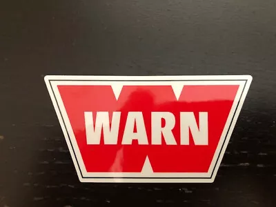 Warn Winch Vinyl Decal OEM 2 X4  • $4.95