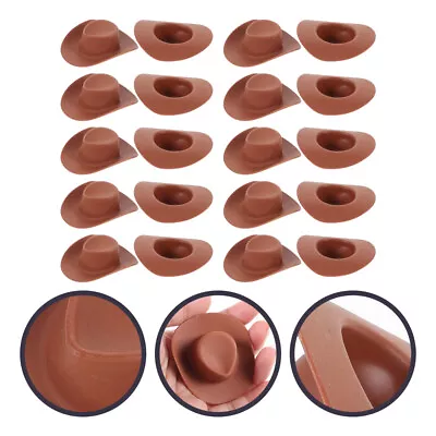  20 Pcs Baseball Caps Cowgirl Hat Mini Cowboy Toys For Girls • $8.23