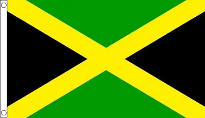 5' X 3' Jamaica Flag Jamaican National Flags Caribbean Banner • £5.99