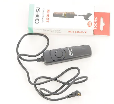 SHOOT RS-60E3 Remote Switch For Canon (9839BL) • £4.99