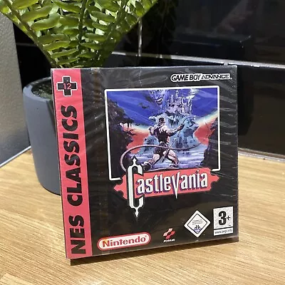 CASTLEVANIA NES CLASSICS GBA (Nintendo GameBoy Advance)  FACTORY SEALED Pal RARE • £135