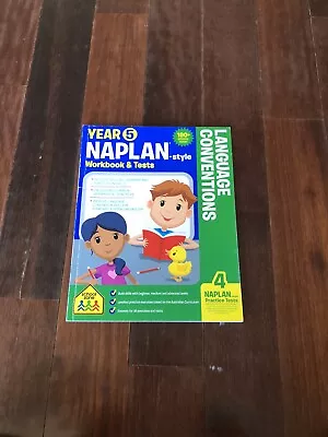 School Zone Year 5 NAPLAN-style Language Conventions Workbook And Tests • $10