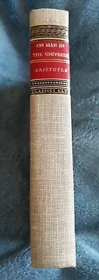 Aristotle: On Man And The Universe. Hardcover Classics Club. EXCELLENT  • $7.45