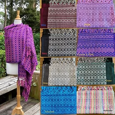 Mexican Rebozo Shawl  Women’s Wrap  • $19