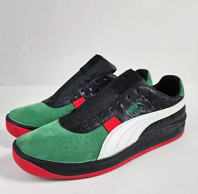 Puma Sneakers Puma GV SPECIAL LUX GREEN WHITE BLACK Mens 11 Rasta • $45